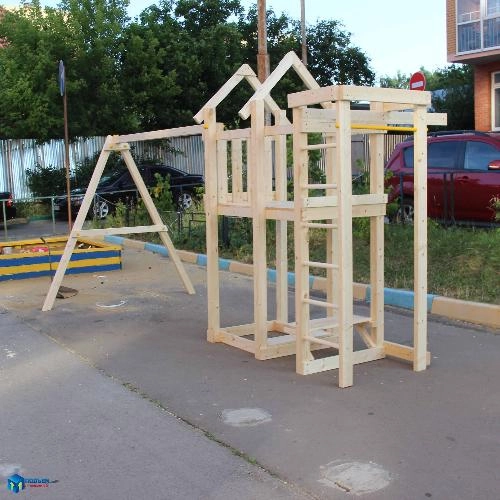 Установка детской площадки 